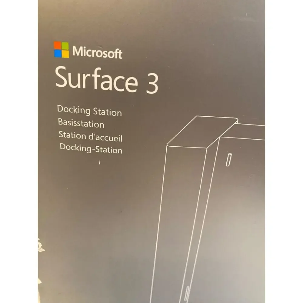 Microsoft Docking Station for Surface 3 New Open Box GJ3-00009-US